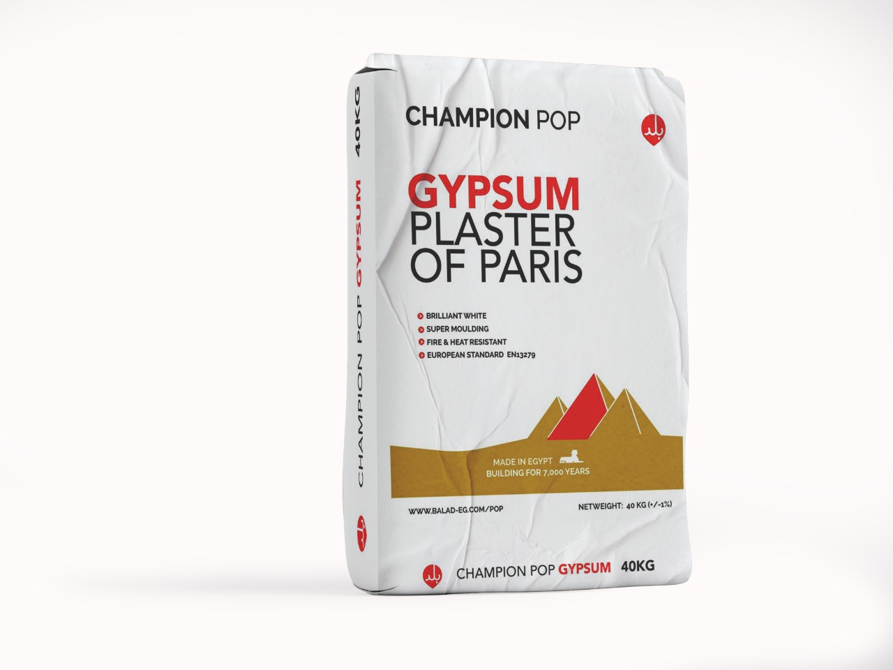 Gypsum Powder Plaster of Paris (POP)